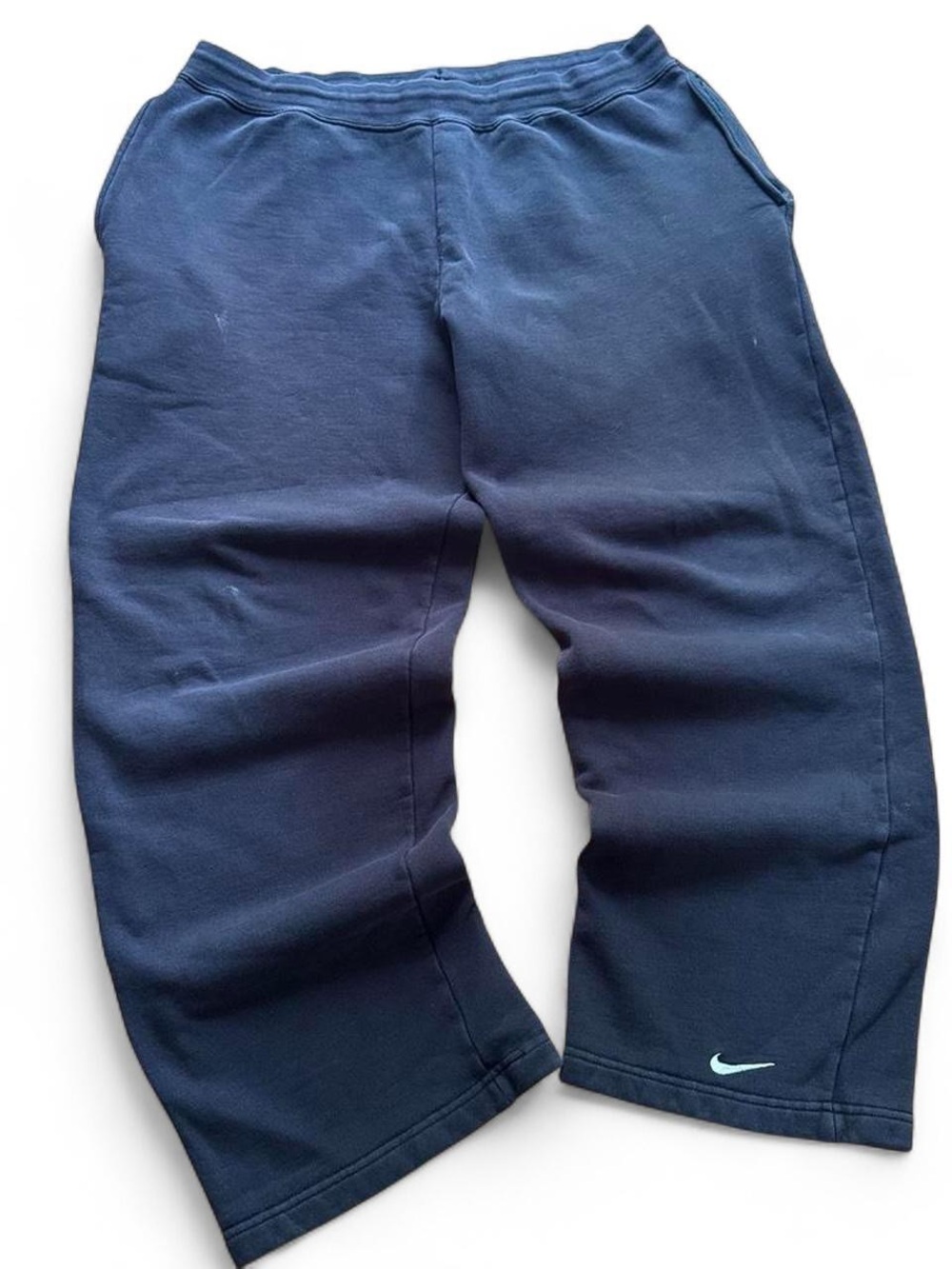 Vintage Y2K 2000s Nike Black Wide Leg Sweatpants